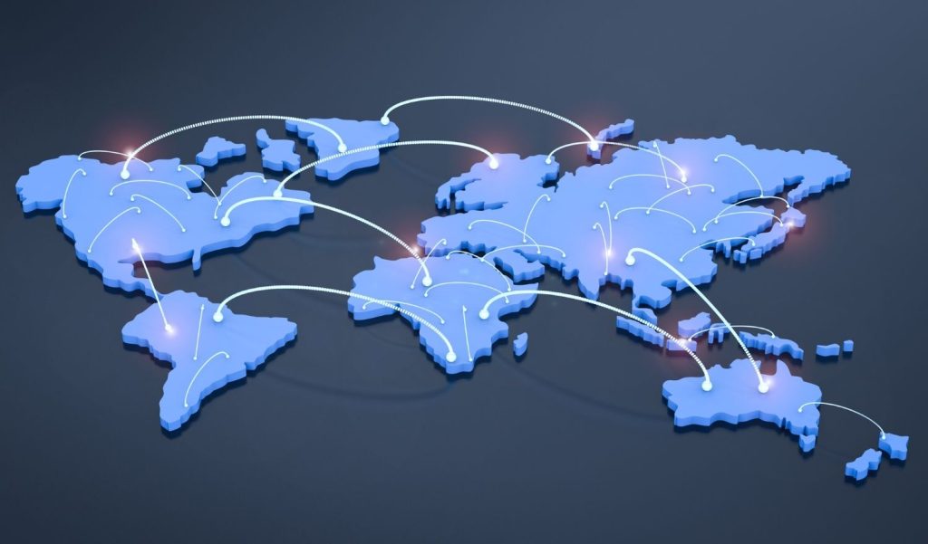world map